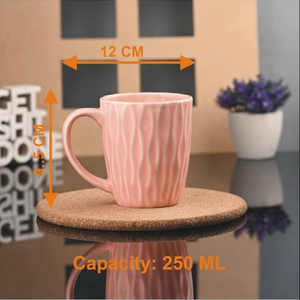 Taza de Cerámica Clásica para Uso Diario, Tazas de Cerámica con Acabado Liso para Té, Café y Agua a Bajo Costo, Diseño Artesanal de Lujo - Product Image 6