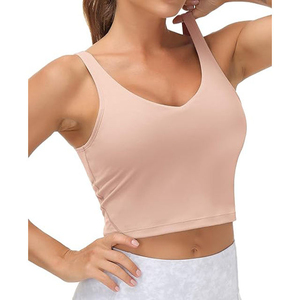 Sujetador Deportivo de Alto Impacto para Mujer, con Relleno, Tirantes Ajustables, Malla Transpirable, para Gimnasio, Running, Yoga, Fitness, Ejercicio, Ropa Deportiva - Product Image 3