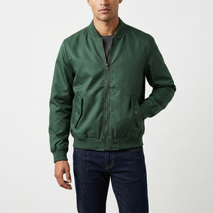 Chaqueta bomber en oferta para hombre, ligera, de manga larga, con cremallera, cálida, informal, para invierno. - Product Image 1