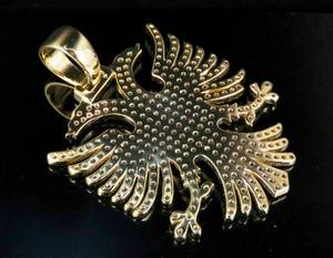 Pendentif Phénix Iced Out en Moissanite VVS1 Couleur D, Oiseau Phénix Volant, Bijoux de Luxe Hip Hop Personnalisés - Product Image 3