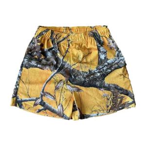 Pantalones Cortos Bermuda para Hombre, Color Sólido, Cintura Media, Cierre de Botones, Bolsillos Transpirables, Estilo Casual, 100% Algodón Tejido, Ecológico - Product Image 2
