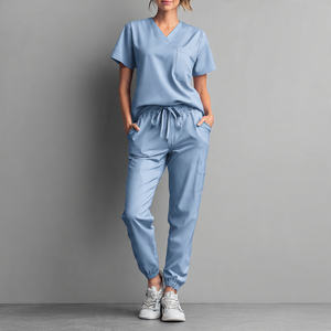 Tenues d'infirmière unisexes en gros, uniformes d'hôpital, combinaisons médicales - Product Image 5