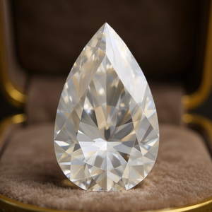 Diamant en vrac de 8,08 carats, taille poire, VVS2, cultivé en laboratoire, certifié IGI - Product Image 3