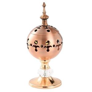Designer Metal Incense <b>Burner</b> With Intricate Detailing For High End Home Decor And Gifting Collection - Product Image 5