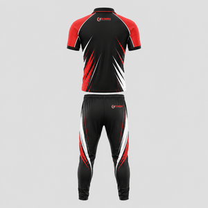 Tenue de cricket pour homme Fly Humble, séchage rapide, couleur dégradée, manches courtes, col boutonné, coupe classique, toutes saisons, OEM - Product Image 3