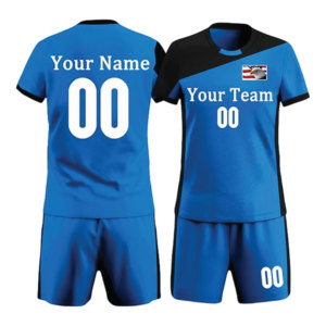 Uniforme de Voleibol Femenino Personalizado OEM, Conjunto de Camiseta y Pantalones Cortos de Poliéster de Secado Rápido, Ropa Deportiva al por Mayor, Fabricante de Marca Privada - Product Image 3