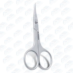 Slant Edge Care Cuticle Scissors Beauty Instruments Silver Manicure <b>Pedicure</b> High Quality Nail Cuticle Beauty <b>Tools</b> Scissors - Product Image 2