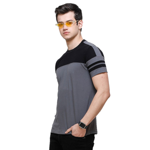Camisetas de Hombre de Alta Calidad con Cuello Redondo, 100% Algodón, Tejido de Punto, Transpirable, Antiarrugas, de Secado Rápido, Diseño Liso, Estilo Casual de Verano - Product Image 5