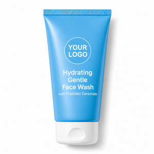 Nettoyant visage hydratant doux aux céramides probiotiques, fournisseur en gros de marques privées OEM - Product Image 4