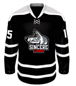 Vente en gros de sweats à capuche personnalisés à manches longues en polaire pour le hockey sur glace, tissu polyester, sublimation, sweats à capuche pour le hockey sur glace, uniforme de hockey, 280g - Product Image 5