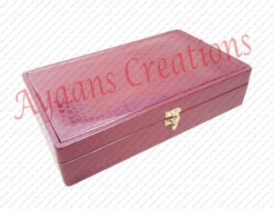 Kashmiri Art Papier Mache Square Box Small Multi Purpose <b>Paper</b> <b>Handmade</b> Kashmiri Meter Cover & Decorative Organizer by AYAANS - Product Image 6