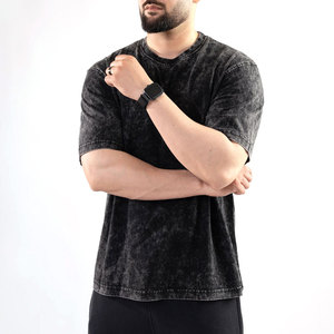 Camisetas de Hombre con Lavado Ácido, Corte Regular, Nuevo Estilo, 100% de Alta Calidad, Ropa Casual - Product Image 1