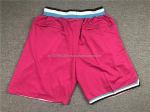 Shorts de sport pour hommes respirants et doux bon marché vente en gros de basket-ball solide privé à séchage rapide à la mode avec fermeture à cordon - Product Image 4
