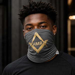 Regalia maçonnique héritage, vêtements grecs, tenue maçonnique, cache-cou, demi-masque, cagoule respirante pour motard, pour fraternité et sororité - Product Image 4
