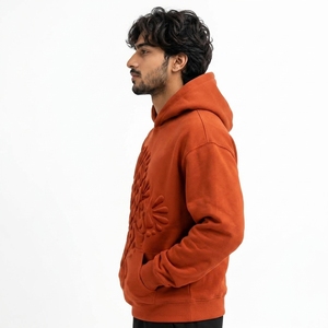 Sweat à capuche premium pour homme avec impression en relief 3D, doublure en polaire chaude, coupe décontractée, designs personnalisés, idéal pour la mode - Product Image 3