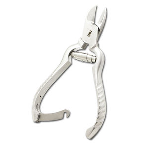 Coupe-ongles en acier au carbone de 14 cm avec lame tranchante pour ongles épais et incarnés, ouverture large, pince de podiatre, verrouillage enfant - Product Image 4