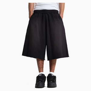 Pantalones Cortos de Moda Vintage de Alta Demanda, Estilo Urbano Casual, de Mezclilla Gruesa, Hasta la Rodilla, de Secado Rápido, Tejido Suave, Venta al por Mayor - Product Image 1