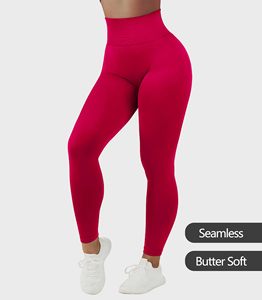Scrunch Butt Sports Women Leggings Butt Lifting <b>Tummy</b> <b>Control</b> High Waisted Solid Workout Gym Running Compression Tight Yoga Pant - Product Image 4