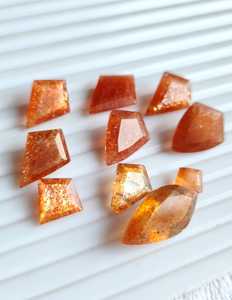 Pierre de soleil naturelle de qualité AAA+ exceptionnelle, couleur éclatante, pierre précieuse en vrac pour la fabrication de bijoux, au prix de gros, toutes formes et tailles disponibles. - Product Image 5