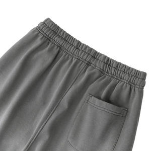 Pantalon de survêtement OEM pour hommes et femmes, coupe ample, taille élastique avec cordon de serrage, jambe droite, décontracté, logo personnalisé, vente en gros - Product Image 6