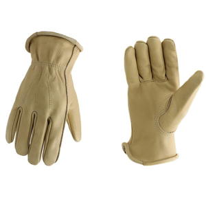 Premium Leather <b>Driver</b> <b>Gloves</b> Oem Odm Comfortable Breathable Reinforced Palm Industrial Work <b>Gloves</b> - Product Image 1