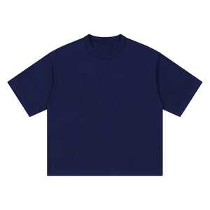 High Quality Knitted Cotton/<b>Bamboo</b> Fiber Regular Fit Formal T-Shirt Solid Front Logo Eco-Friendly Anti-Wrinkle Custom OEM - Product Image 1