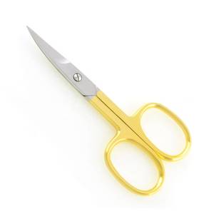 Ciseaux de manucure Morje en acier inoxydable chirurgical, lames droites et aiguisées, manche pour droitier, soin des ongles pour adultes, nail art, durables - Product Image 2