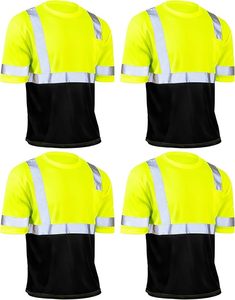 เสื้อเชิ้ตทำงานแขนสั้นผ้าฝ้าย 100% สกรีนโลโก้ได้ ราคาโรงงานถูก ขายส่ง เสื้อเซฟตี้สำหรับผู้ชาย - Product Image 3