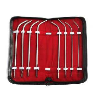 Juego de 8 Piezas de Instrumentos Quirúrgicos de Acero Inoxidable Van Buren para Ginecología, Urología y Ortopedia - Product Image 1