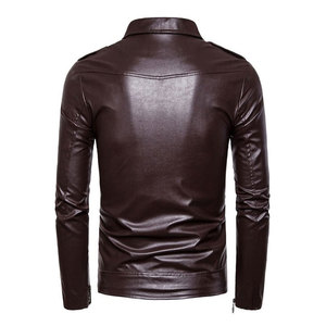 Veste en cuir pour homme, design très populaire, haute qualité, fabrication pakistanaise, veste d'hiver pour homme - Product Image 2