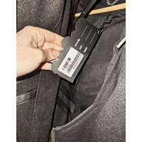 Manteau gothique à capuche pour femme, taille L, neuf avec étiquettes, sans élasticité, meilleure vente 2026