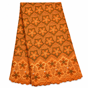 Luxury Eco-Friendly Breathable African <b>Lace</b> Fabric Medium Weight Sequin Beaded for Voile Embroidery for Wedding Party Dress - Product Image 3