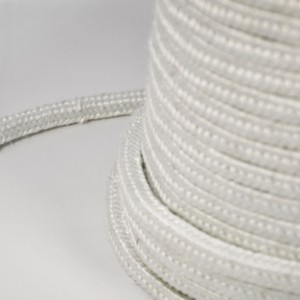 Cordon en fibre de verre tressé SUNBOW FGC-001, haute résistance à la traction, pour isolation de cheminée, matériau de scellement thermique - Product Image 1