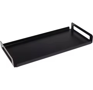 Classic Finish Metal Serving <b>Tray</b> Durable Dining Carry Plate for Festive <b>Buffet</b> and Special Gathering - Product Image 3