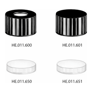 Bouchon à vis Hellma GL14 avec joint en silicone pour l'entretien des cellules chimiques 24mm/30mm PP - Product Image 1