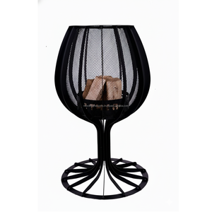 Glass Shape Pyramid Outdoor Fire Pit - Product Image 2