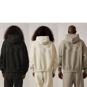 Sudadera con Capucha Oversize para Hombre – Sudadera de Algodón con Estampado de Letras, Ropa Casual Urbana, Sudadera de Primavera al por Mayor - Product Image 5