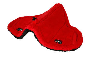 แผ่นรองอานม้าแบบคลาสสิกบุผ้าควิลท์ขายดี พร้อมขนสัตว์ ผู้ผลิตขายส่งแบบกำหนดเองสำหรับอุปกรณ์ขี่ม้า - Product Image 5