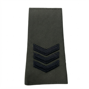 Epaulettes de Sargento del Uniforme Real de Tierra de Brunéi de Primera Calidad, Equipo de Defensa Personal, Algodón y Poliéster, Personalizables - Product Image 6