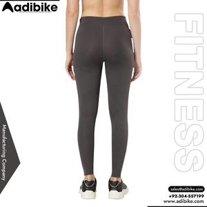 Pantalons de yoga pour femmes les plus vendus, couleurs unies et designs personnalisés avec logo personnalisé, prix d'usine, legging - Product Image 6