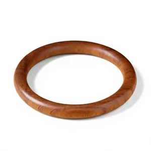 MN Exports - Brazalete de Madera Cristiano Hecho a Mano, Joyería de Madera Natural para la Muñeca, Accesorio de Moda Rústico Bohemio - Product Image 5