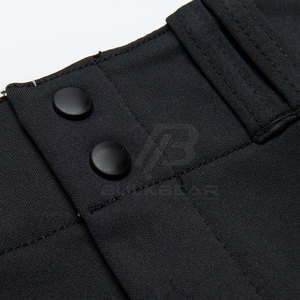 Pantalon de baseball style classique, design athlétique avec passants de ceinture et taille élastique, en polyester respirant pour un confort maximal - Product Image 6