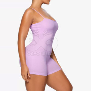 Body de Mujer sin Mangas con Cuello Redondo, Elástico, Casual, para Uso Diario, Venta de Fábrica - Product Image 4
