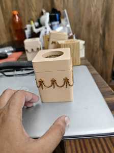 Handcrafted Mini Bukhoor Burner Traveling Wood Bakhoor Burner Wedding Aroma Fragrance <b>Diffuser</b> Wooden Incense Holder - Product Image 4