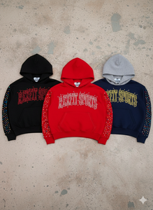 Servicios OEM: Sudaderas con Capucha Personalizadas con Logotipo, Bordado Desgastado, Pedrería, Fabricante Líder de Ropa Urbana, Sudaderas con Cremallera de Calidad Premium - Product Image 6