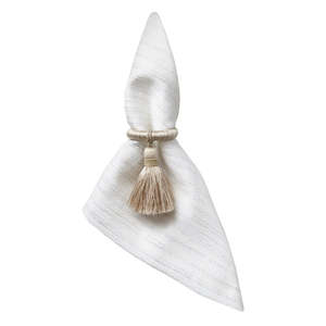 ชุดผ้าเช็ดปากสี่เหลี่ยมทำมือ วัสดุผ้าวอยล์ จำนวน 4 ผืน สำหรับใช้ในบ้าน - Product Image 3