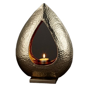 เทียนทีไลท์วัสดุเหล็กรูปหัวใจสำหรับตกแต่งเชิงเทียนดีไซน์ใหม่ - Product Image 1