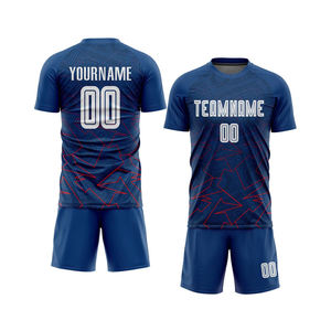 Tenues de football professionnelles, maillots et shorts personnalisés sublimés, fourniture directe d'usine, uniformes de football pour hommes, femmes et jeunes - Product Image 3