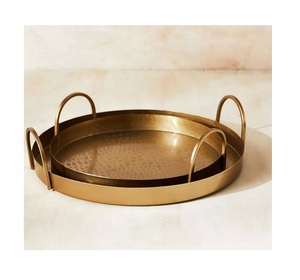 Stainless Steel Tea Coffee Serving <b>Tray</b> Rectangle Shape Customized Size Chocolates <b>Snacks</b> <b>Tray</b> At Lowest Price - Product Image 5