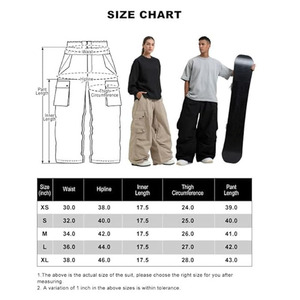 Snow Pants 2026 Winter Waterproof <b>Women</b> Skiing <b>Overalls</b> New Outdoor Mountain Man Snowboard Jumpsuits Sports Female Snow Trousers - Product Image 6